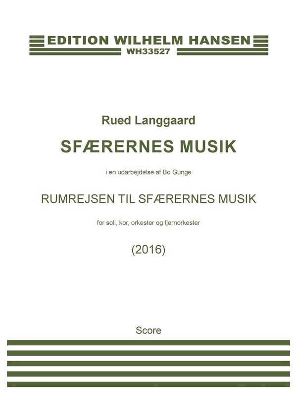 Rumrejsen Til Sfærernes Musik  Orchestra  Score