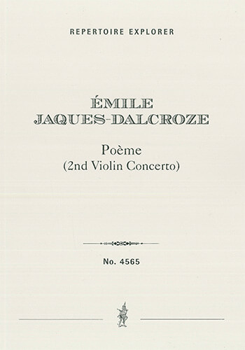 Poème' (Second Violin Concerto)  Violin & Orchestra  