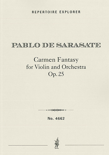 Carmen Fantaisie de Concert pour violin Op. 25  Violin & Orchestra  
