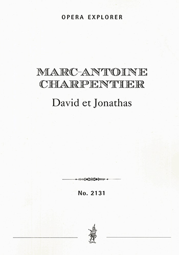 David et Jonathas (full opera score with French libretto)  Opera  