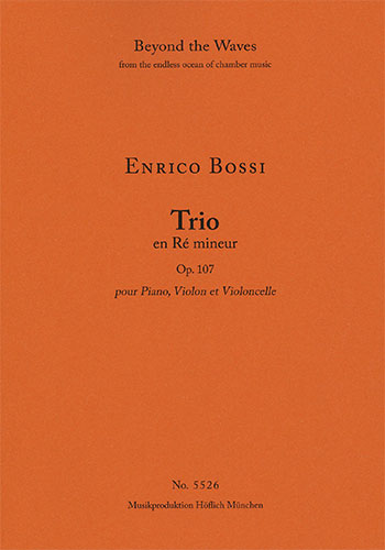 Trio in D minor for Piano, Violin and Violoncello Op. 107 (Piano performance score & parts)  Strings with piano  Piano Performance Score & 2 string parts