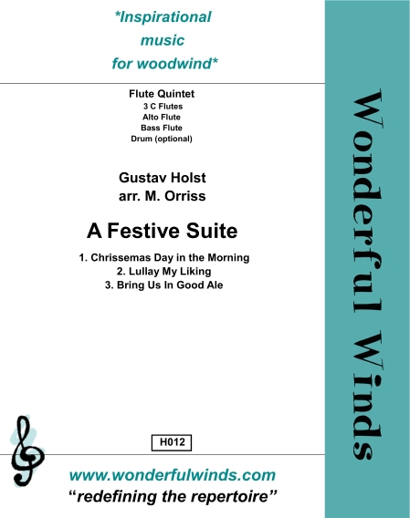 A FESTIVE SUITE  Flute Quintet: 3 Fls, Afl, Bfl  