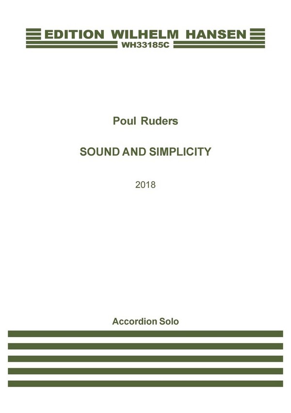 Sound and Simplicity  Accordion  Part