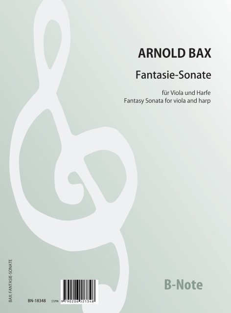 Fantasie-Sonate für Harfe und Viola  Viola,Harfe  Partitur und Stimmen