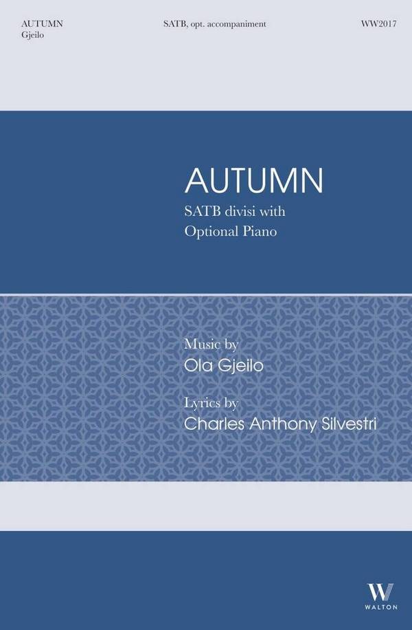 Autumn    for mixed choir and opt. accompaniment  choral score