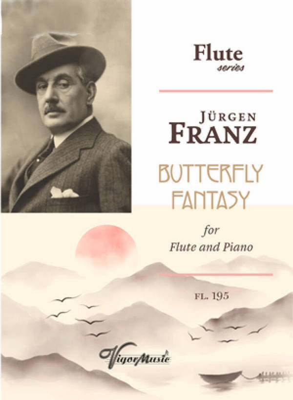 Butterfly Fantasy  Flute and Piano  Book