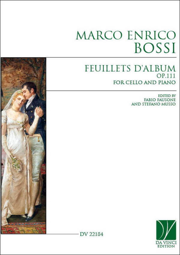 Feuillet d'album Op. 111  Cello and Piano  Book & Part[s]