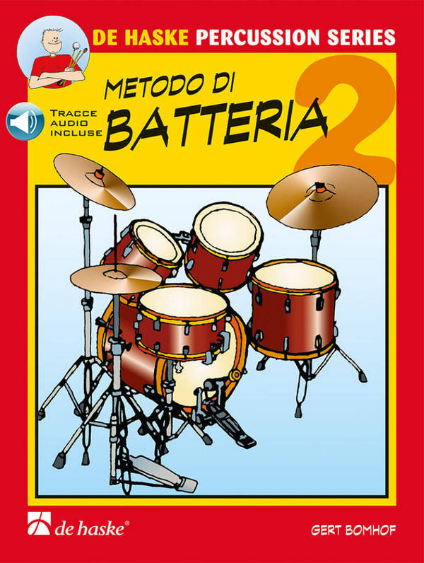 Metodo di batteria Vol. 2  Drum Set  Book & Audio-Online