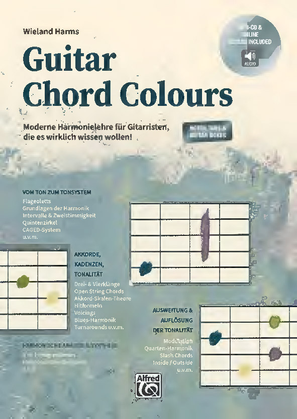 Coverbild zu : Guitar Chord Colours (+CD & Online Audio)