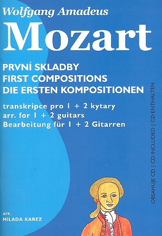 Die ersten Kompositionen (+CD)&nbsp;&nbsp;für 1-2 Gitarren (z.T. mit Tabulatur)&nbsp;&nbsp;Spielpartitur