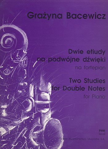 2 STUDIES FOR DOUBLE NOTES  FOR PIANO  