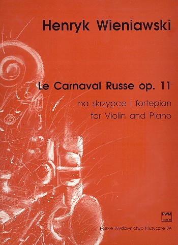 Le carnaval russe op.11  for violin and piano  