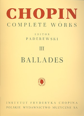 Ballades  for piano  