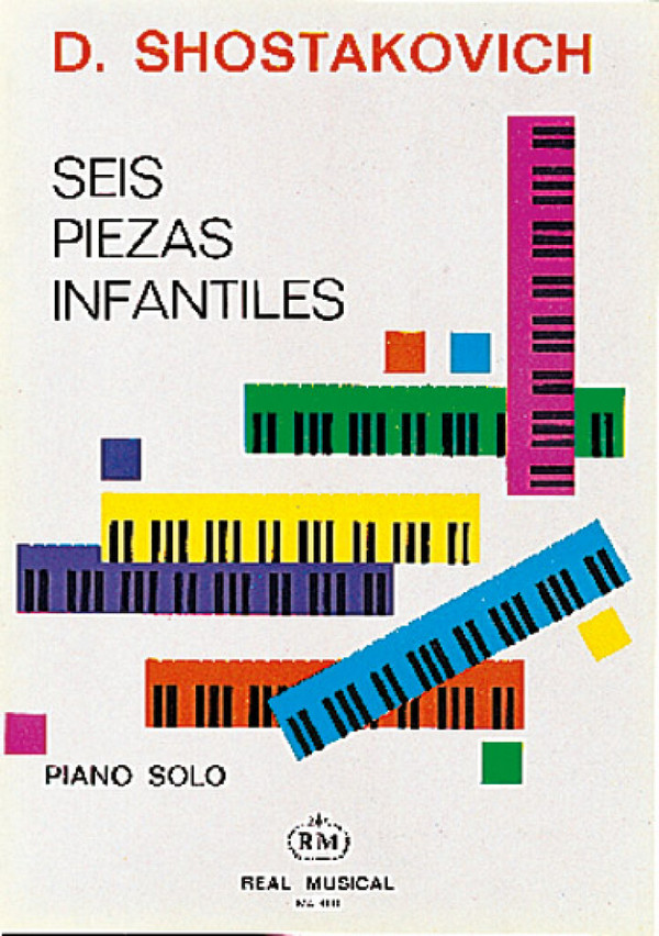 6 Piezas Infantiles, para Piano Solo  Klavier  Buch