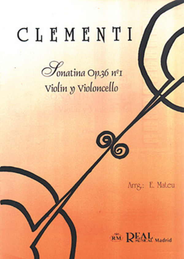Sonatina Op.36 No.1, para Violín y Violoncello  Violin and Cello  Buch