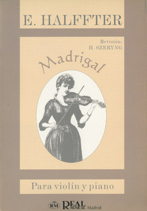 Madrigal, para Violín y Piano  Violine und Klavier  Buch