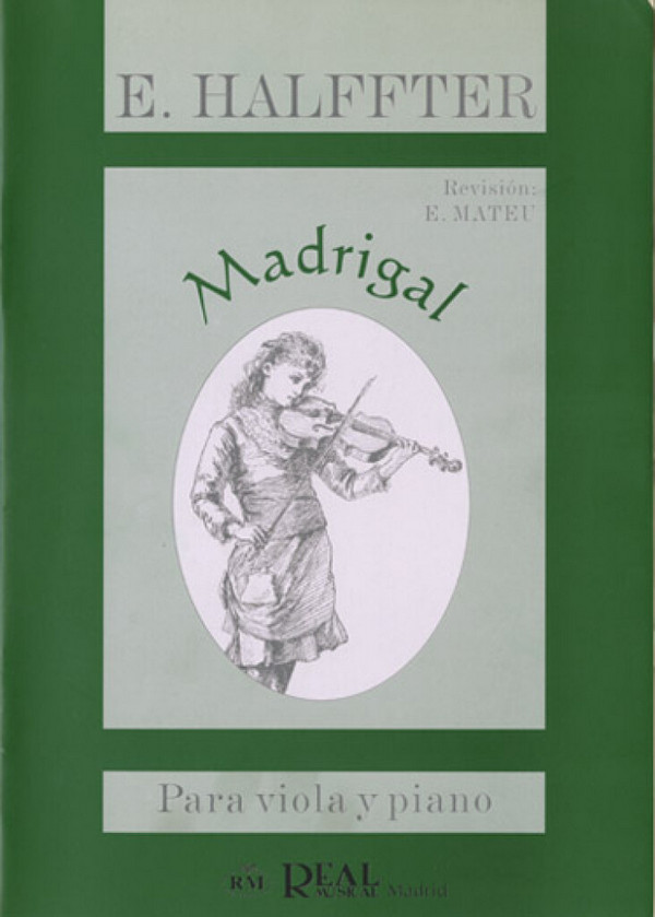 Madrigal para Viola y Piano  Viola und Klavier  Buch