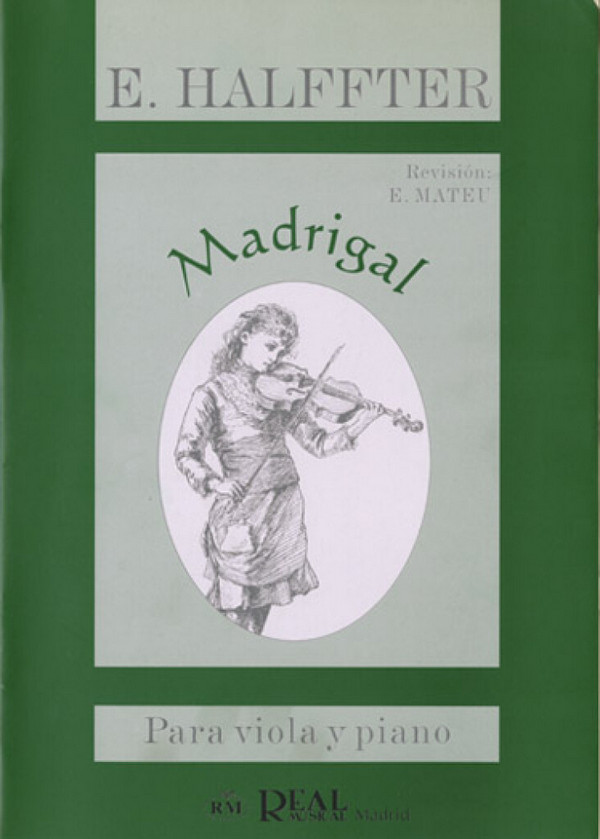 Madrigal para Viola y Piano&nbsp;&nbsp;Viola und Klavier&nbsp;&nbsp;Buch