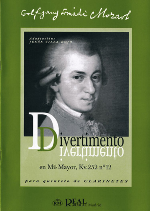 Divertimento en Mib Mayor KV252 No.2&nbsp;&nbsp;Clarinet Quintet&nbsp;&nbsp;Buch