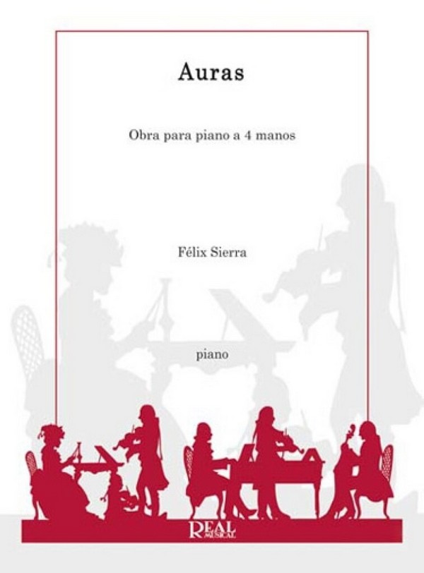 Auras, Obra para Piano a 4 Manos&nbsp;&nbsp;Piano Duet&nbsp;&nbsp;Buch