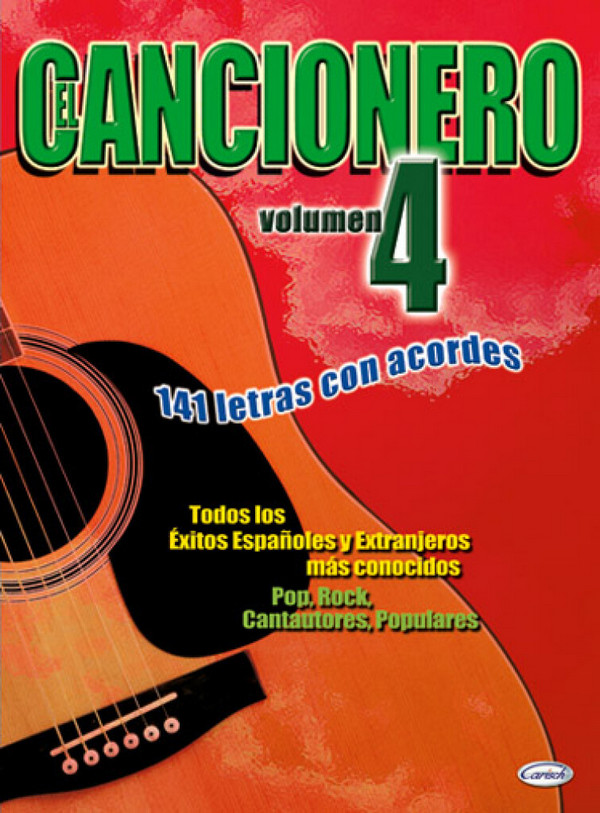 Cancionero vol.4: 141 letras con acordes&nbsp;&nbsp;songbook lyrics/chord symbols&nbsp;&nbsp;