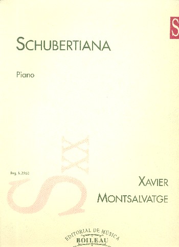 Schubertiana  para piano  