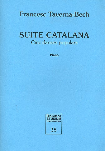 Suite catalana  für Klavier  