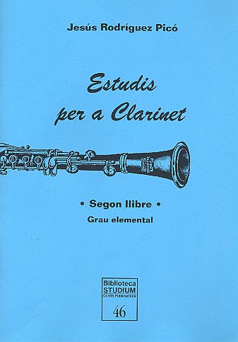 Etüden Band 2 für Klarinette    