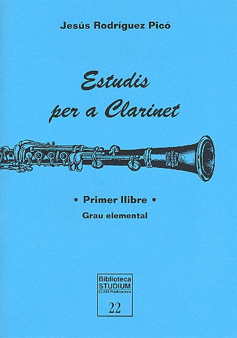 Etüden Band 1  für Klarinette  