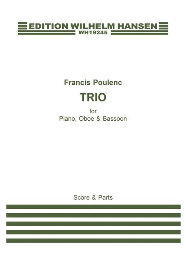 Trio for oboe, bassoon and piano