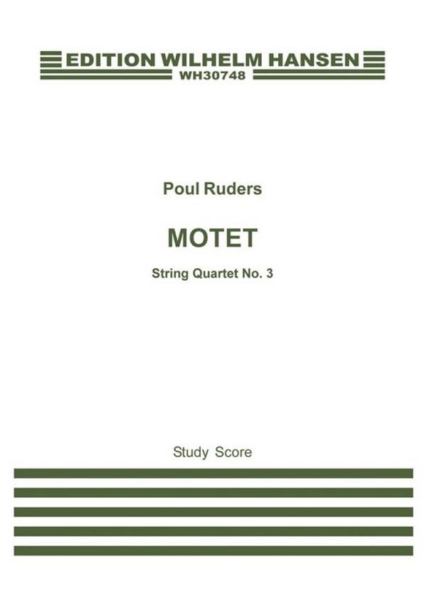String Quartet no.3  study score  