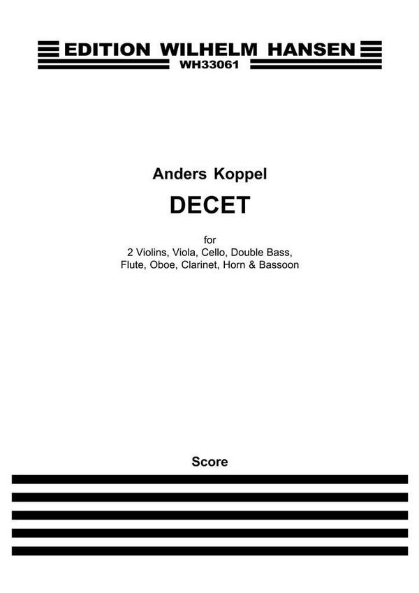 WH33061 Decet&nbsp;&nbsp;&nbsp;&nbsp;score