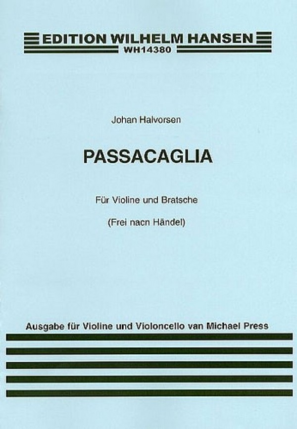 Passacaglia für Violine und Viola