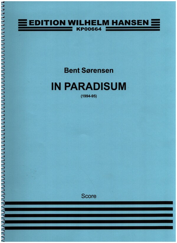 In Paradisum  for soprano, mixed chorus, ensemble and organ  score