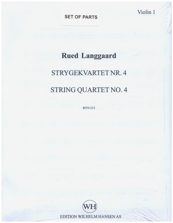 String Quartet No.4 'Sommerdage'  for string quartet  set of parts