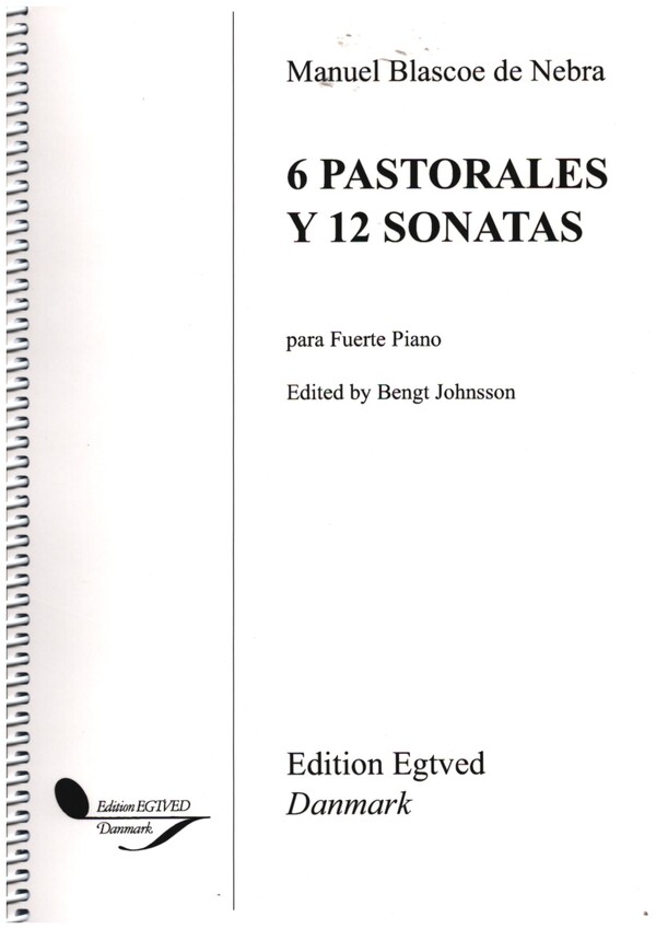 6 Pastorales y 12 Sonates  para piano  