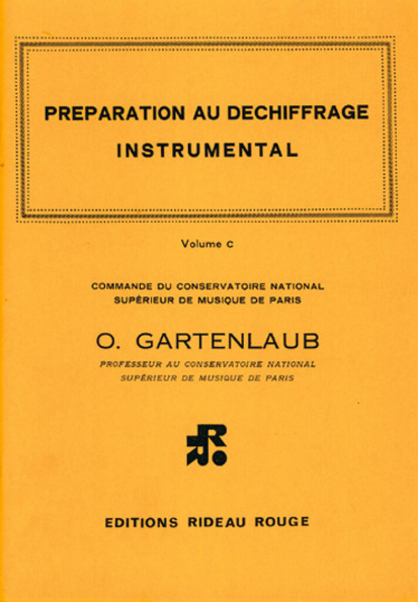 Odette Gartenlaub, Préparation au déchiffrage instrumental&nbsp;&nbsp;Alle Instrumente&nbsp;&nbsp;Buch