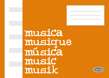 Quaderno di Musica (Block, Cahier de Musique)&nbsp;&nbsp;&nbsp;&nbsp;Buch