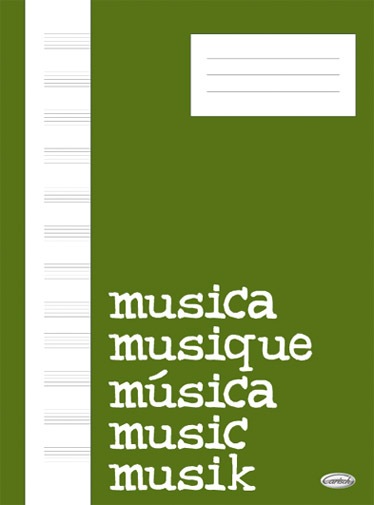 Quaderno di Musica (Block, Cahier de Musique)&nbsp;&nbsp;&nbsp;&nbsp;Buch
