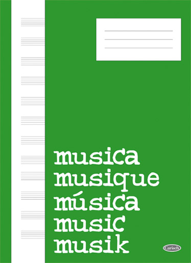 Quaderno di Musica (Block, Cahier de Musique)&nbsp;&nbsp;&nbsp;&nbsp;Buch