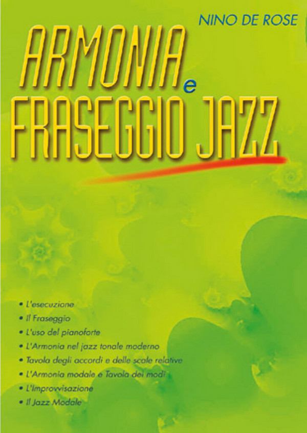 N. de  Rose, Armonia e Fraseggio Jazz&nbsp;&nbsp;Klavier&nbsp;&nbsp;Buch