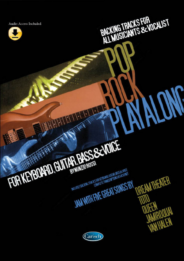 Pop Rock Playalong (+CD):&nbsp;&nbsp;for all musicians and vocalists&nbsp;&nbsp;