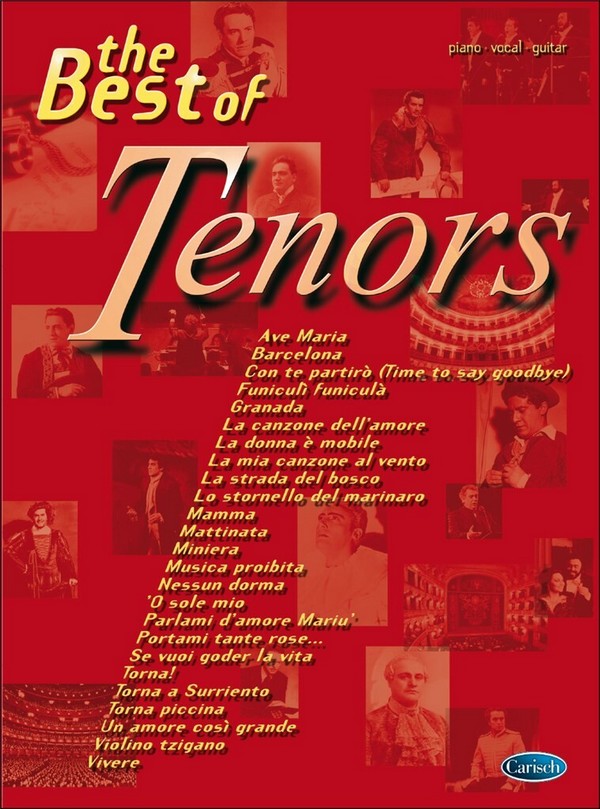 The Best of Tenors for&nbsp;&nbsp;piano/vocal/guitar&nbsp;&nbsp;
