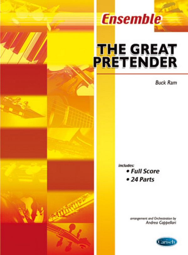 THE GREAT PRETENDER FOR&nbsp;&nbsp;ENSEMBLE,  SCORE AND PARTS&nbsp;&nbsp;CAPPELLARI, ANDREA, ARR.