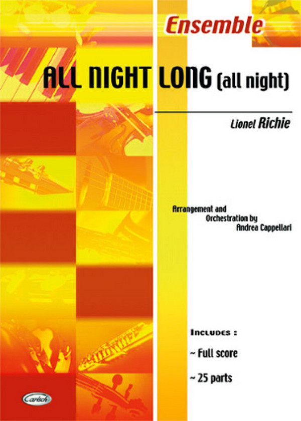 Lionel Richie, All Night Long (All Night)&nbsp;&nbsp;Ensemble&nbsp;&nbsp;Buch