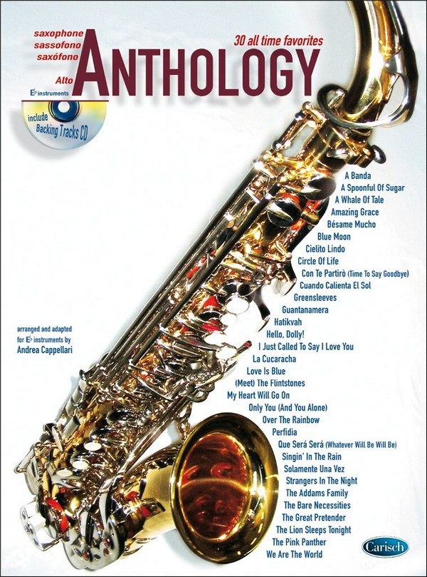 Anthology vol.1 (+CD): for alto saxophone    