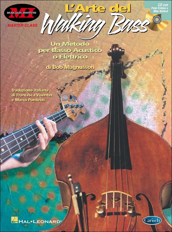 B. Magnusson, L'Arte Del Walking Bass + CD  Bass  Buch + CD