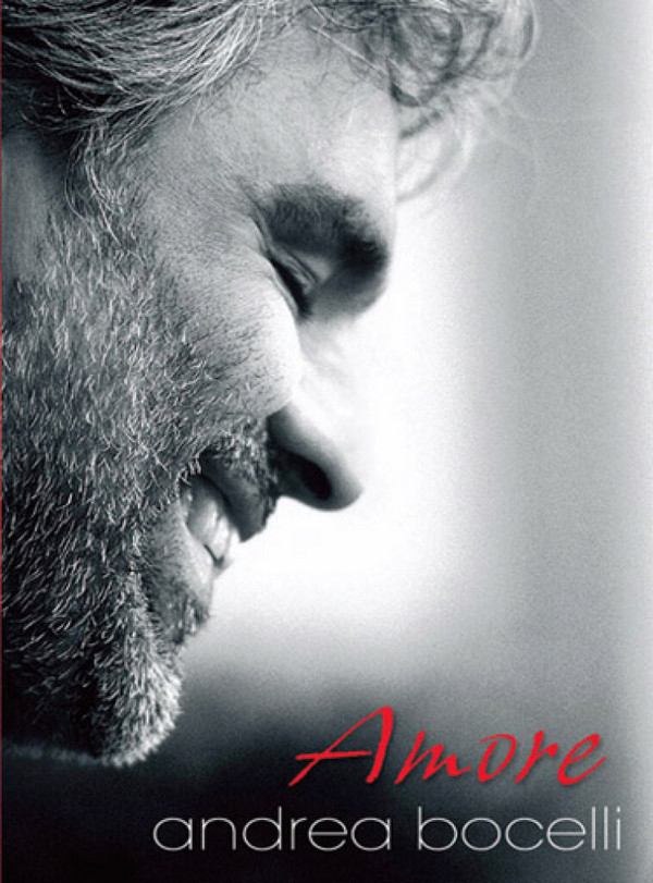 Andrea Bocelli: amore  songbook piano/vocal/guitar  