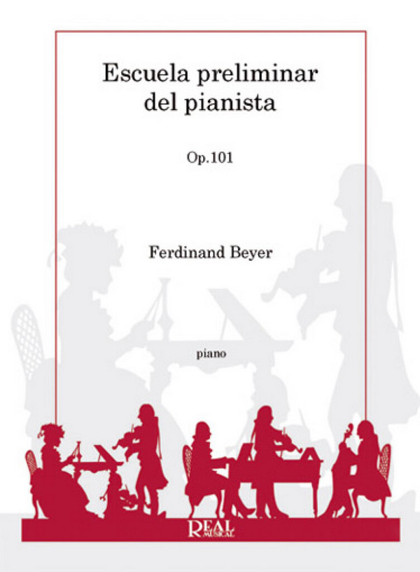 Escuela Preliminar del Pianista, Op.101&nbsp;&nbsp;Klavier&nbsp;&nbsp;Buch