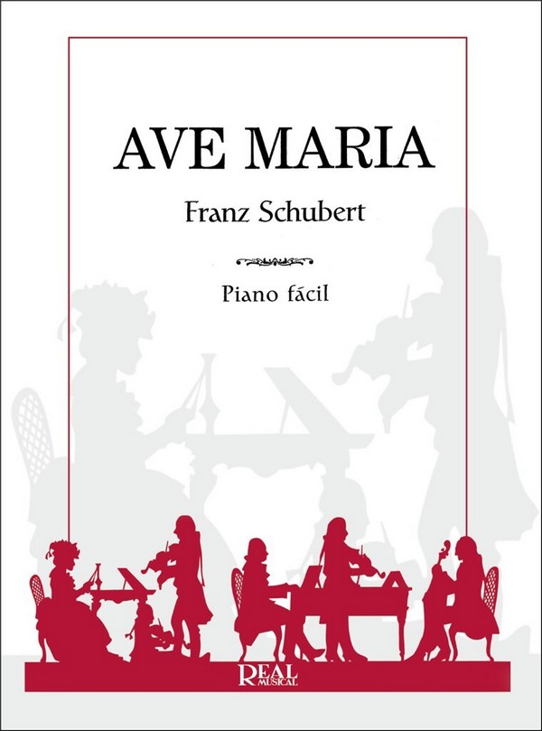 Ave María  para piano fácil   